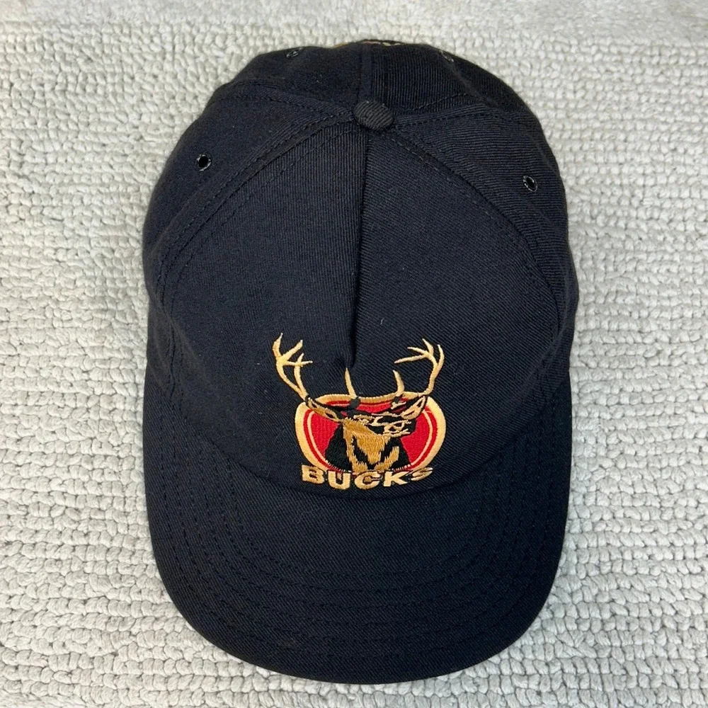 90s Vintage Bucks Cigarettes Snapback Trucker Hat OSFA Buck The System Dad Cap